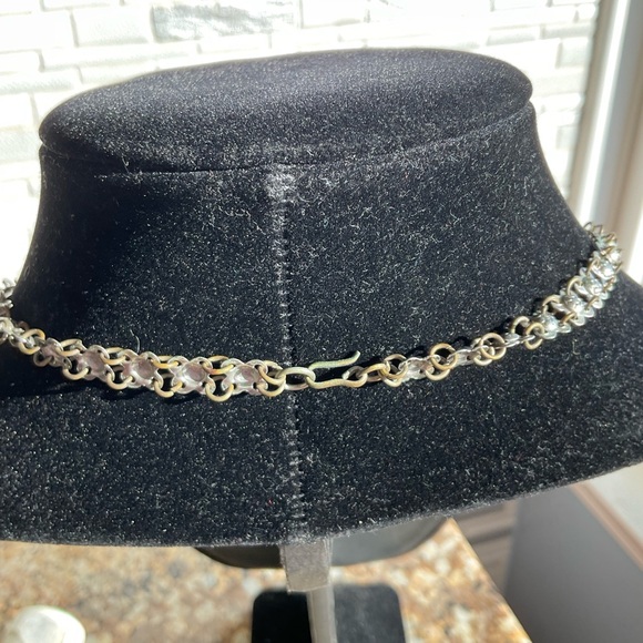 Navajo Turquoise and COIN silver antique necklace - Picture 15 of 17